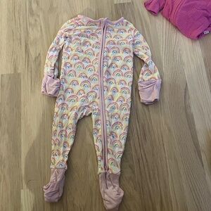 Little Sleepies Rainbow Zippie